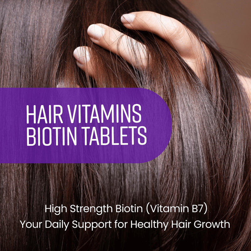 VitaBright biotin supplement 12,000 mcg 400 tablets (British brand)
