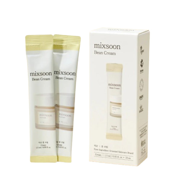 Mixsoon Bean Cream stick pouch set 1.5ml x 10ea, UK version