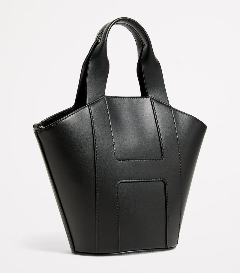 Harrods leather tote bag, UK version