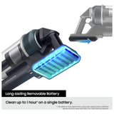 Samsung Bespoke Jet Plus Pro cordless stick vacuum cleaner, imported from the UK