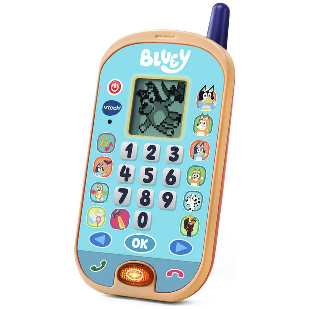 Vtech Bluey Ring Ring Phone interactive toy, UK version
