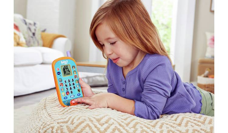 Vtech Bluey Ring Ring Phone interactive toy, UK version