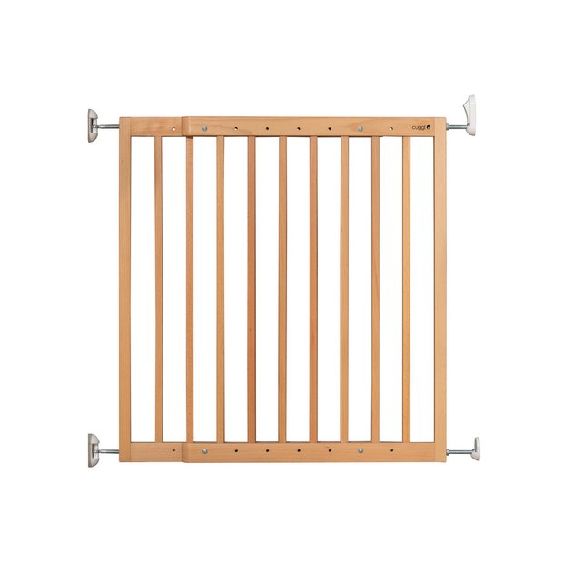 Cuggl wooden extending safety gate for stairs (British brand)