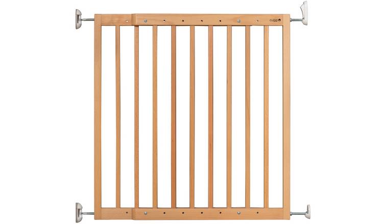 Cuggl wooden extending safety gate for stairs (British brand)