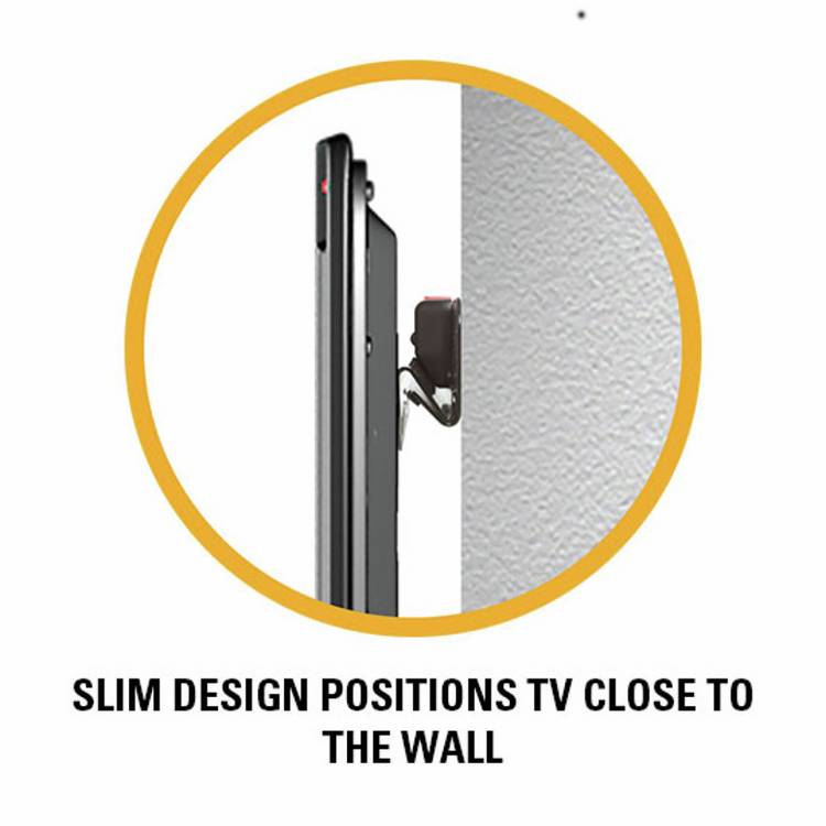 Sanus TV wall bracket VLL61 for 47-80 inch TVs, imported from the UK
