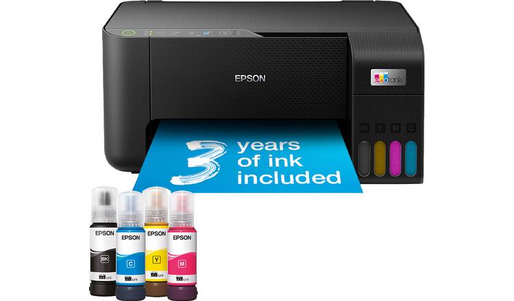 Epson EcoTank ET-2860 wireless inkjet printer, imported from the UK
