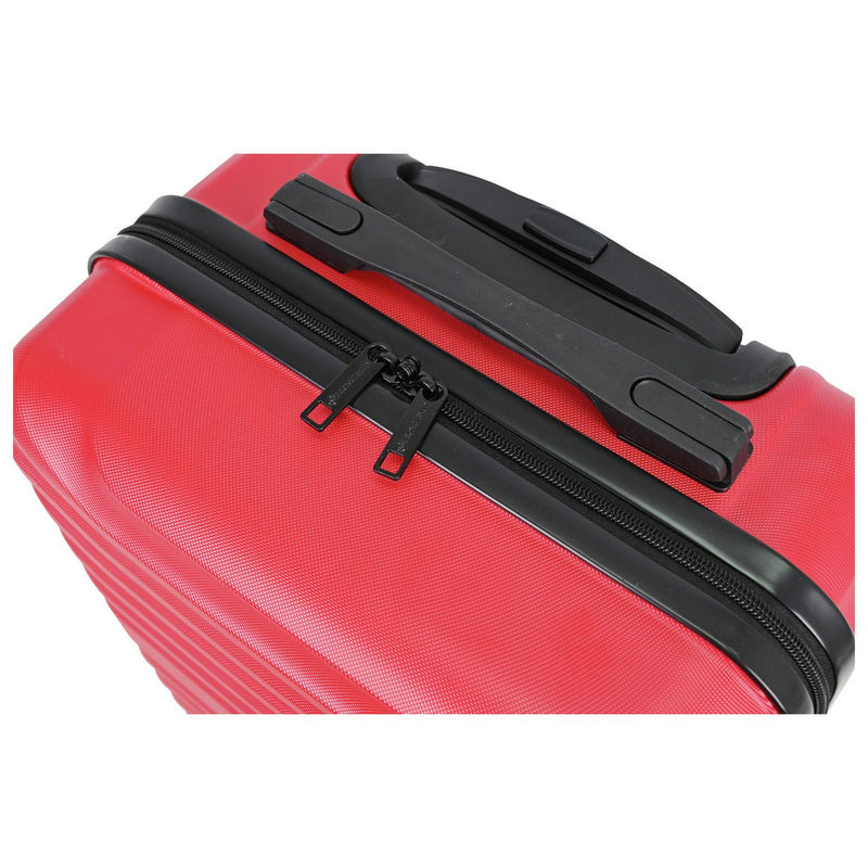 Featherstone large red suitcase 105L (British brand)