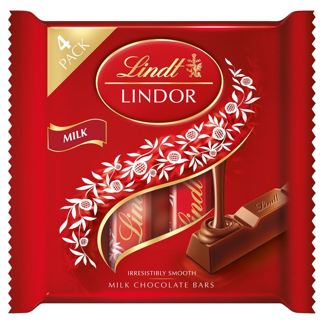 Lindt Lindor Milk Chocolate Bars   100g