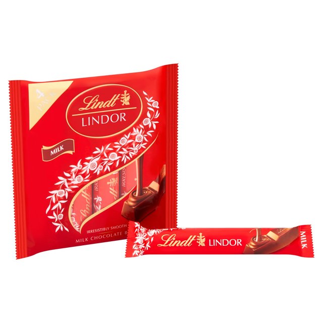 Lindt Lindor Milk Chocolate Bars   100g