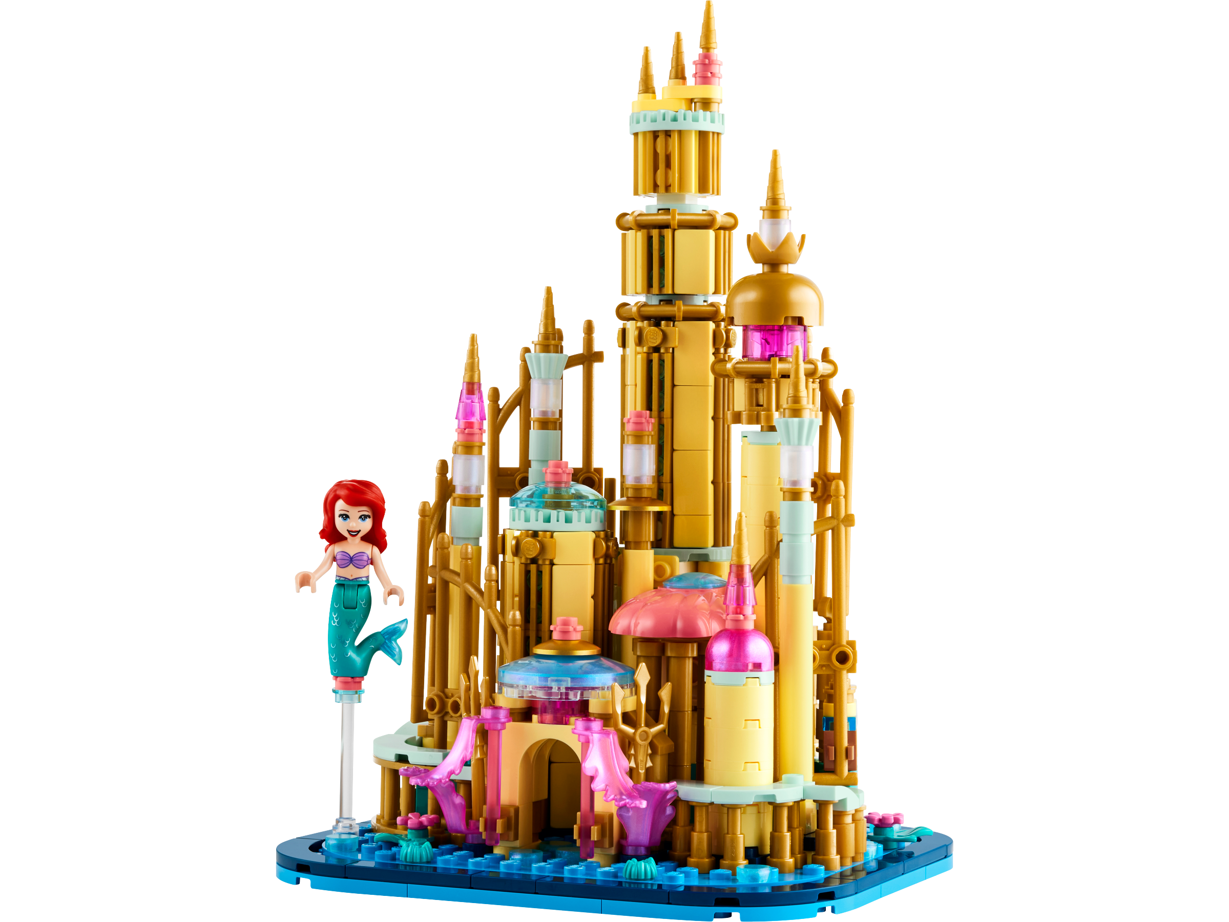 Mini Disney Ariel's Castle 556 pieces, imported from the UK