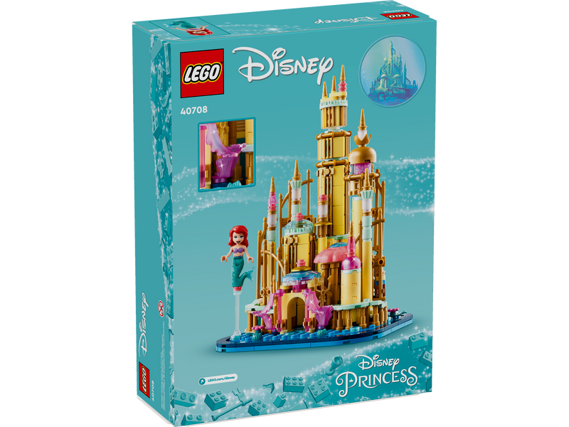 Mini Disney Ariel's Castle 556 pieces, imported from the UK