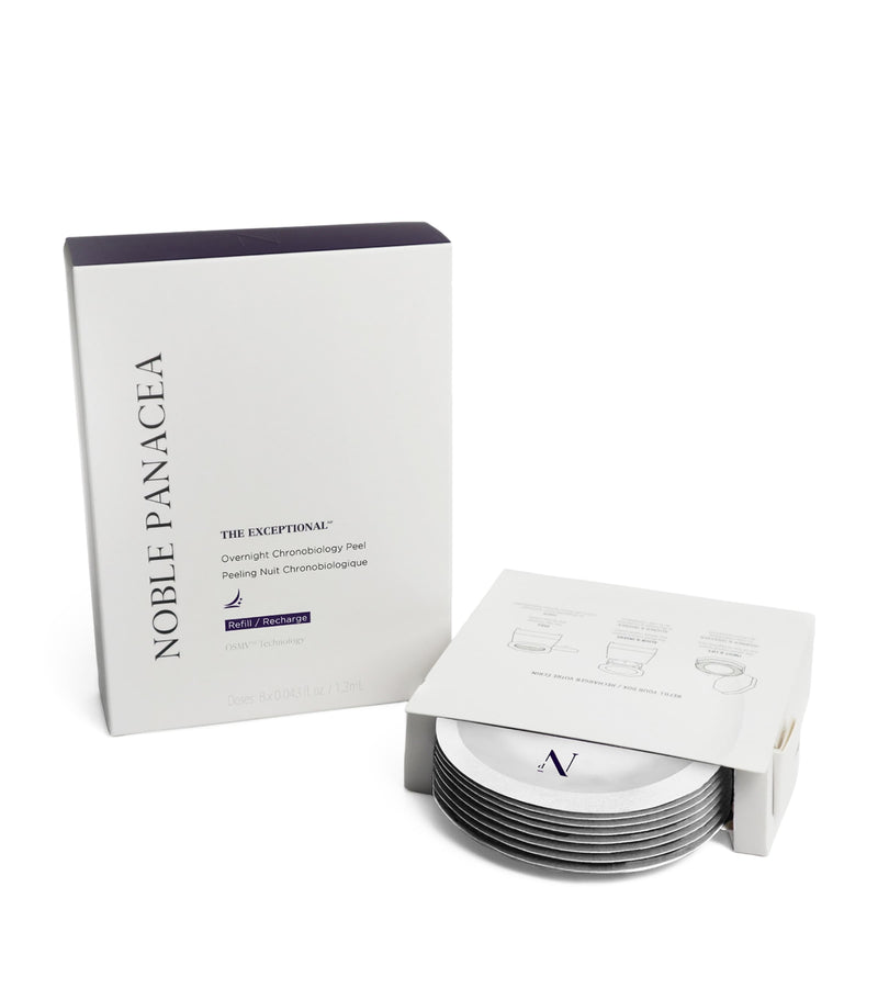 Noble Panacea Overnight Chronobiology Peel Refill 8x1.3ml, imported from the UK