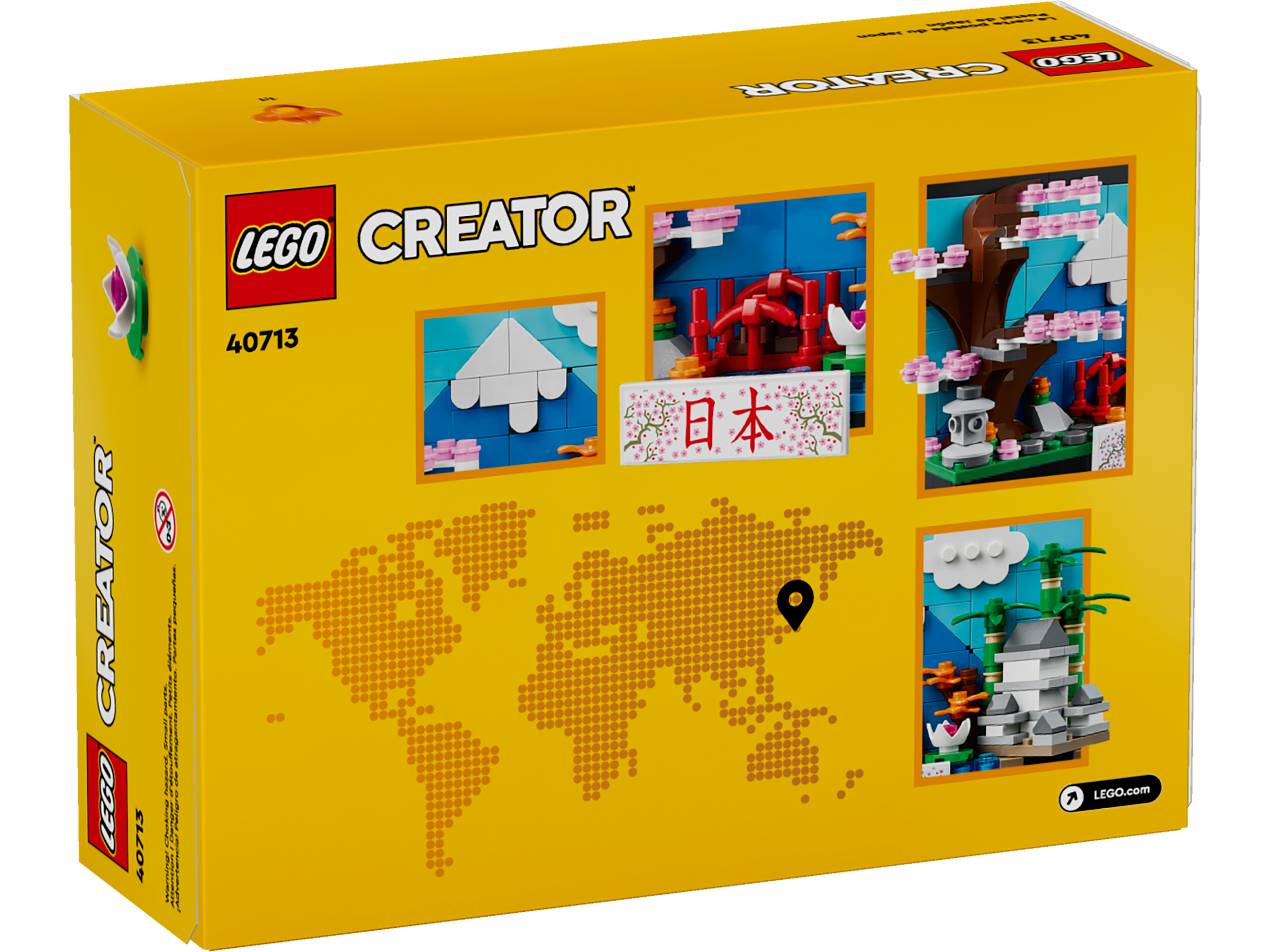 LEGO Japan Postcard Exclusive Set 262 pieces with instructions, UK version