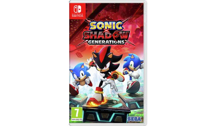 Sonic X Shadow Generations Nintendo Switch game - British product