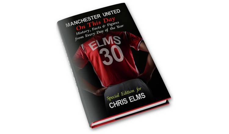 Manchester United On This Day personalised book (British brand)