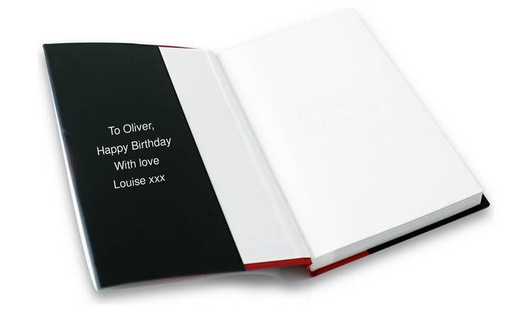 Personalised Message Manchester United Book