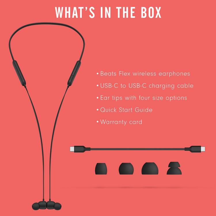 Beats Flex wireless earbuds black, UK version