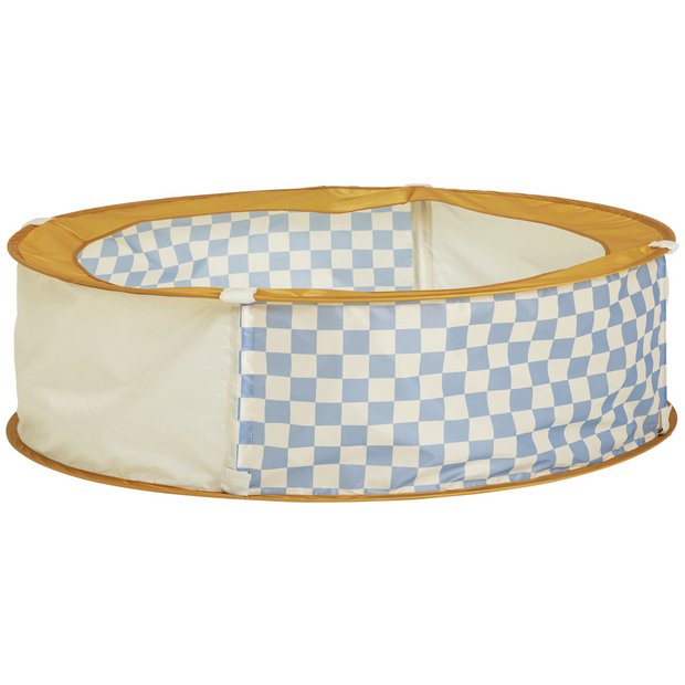 Chad Valley blue ball pit with carry bag, imported from the UK