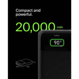 Belkin power bank 20,000mAh 65W laptop charger, UK version