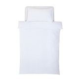 Silentnight bedding set plain white single, UK version