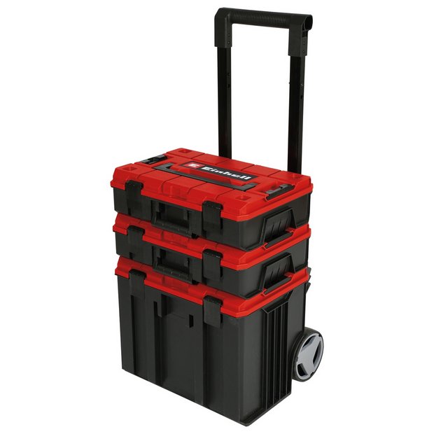 Einhell E-Case System Tower tool box for workshop storage - British product