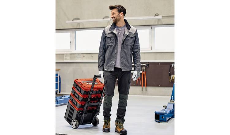 Einhell E-Case System Tower tool box for workshop storage - British product