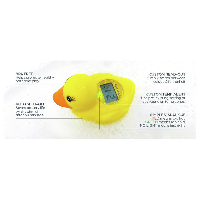 Dreambaby duck digital thermometer for bath and room (British brand)