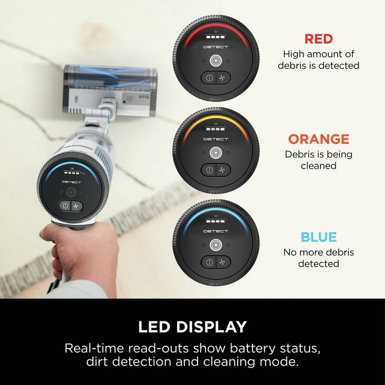 Shark Detect Clean & Empty cordless vacuum cleaner with auto-empty dock, UK version