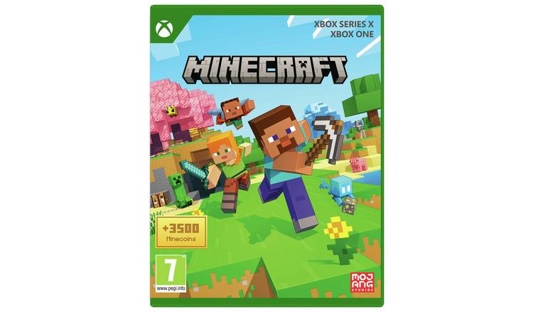 Minecraft game bundle with 3500 Minecoins, imported from the UK