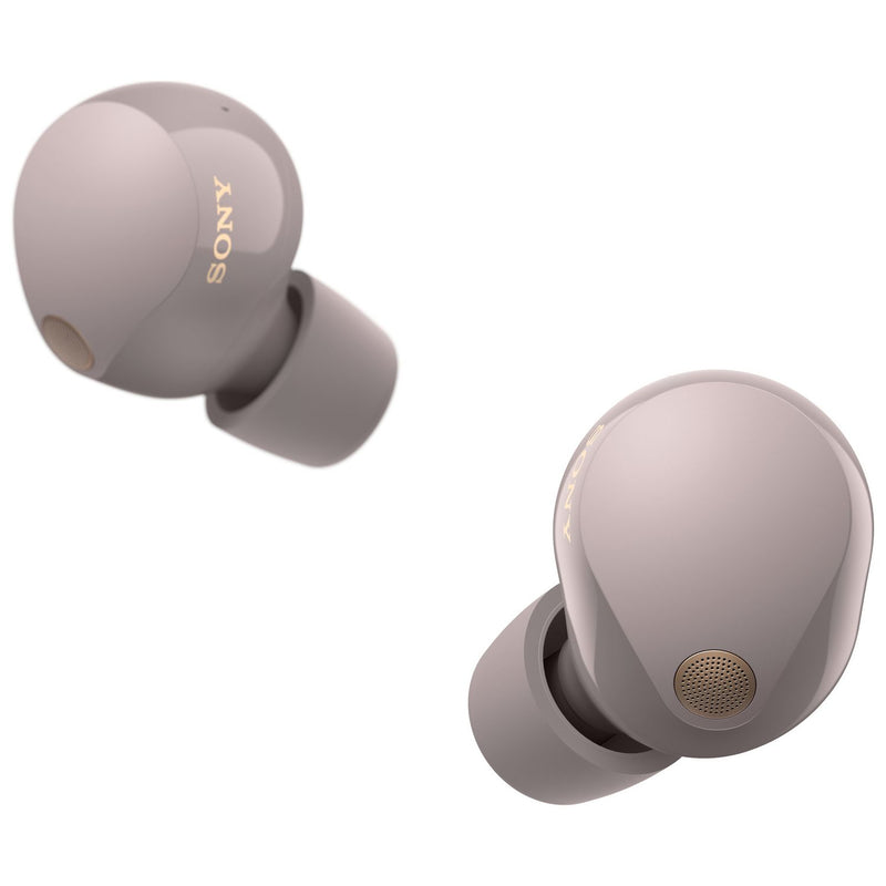 Sony WF1000XM5 true wireless earbuds in pink, imported from the UK