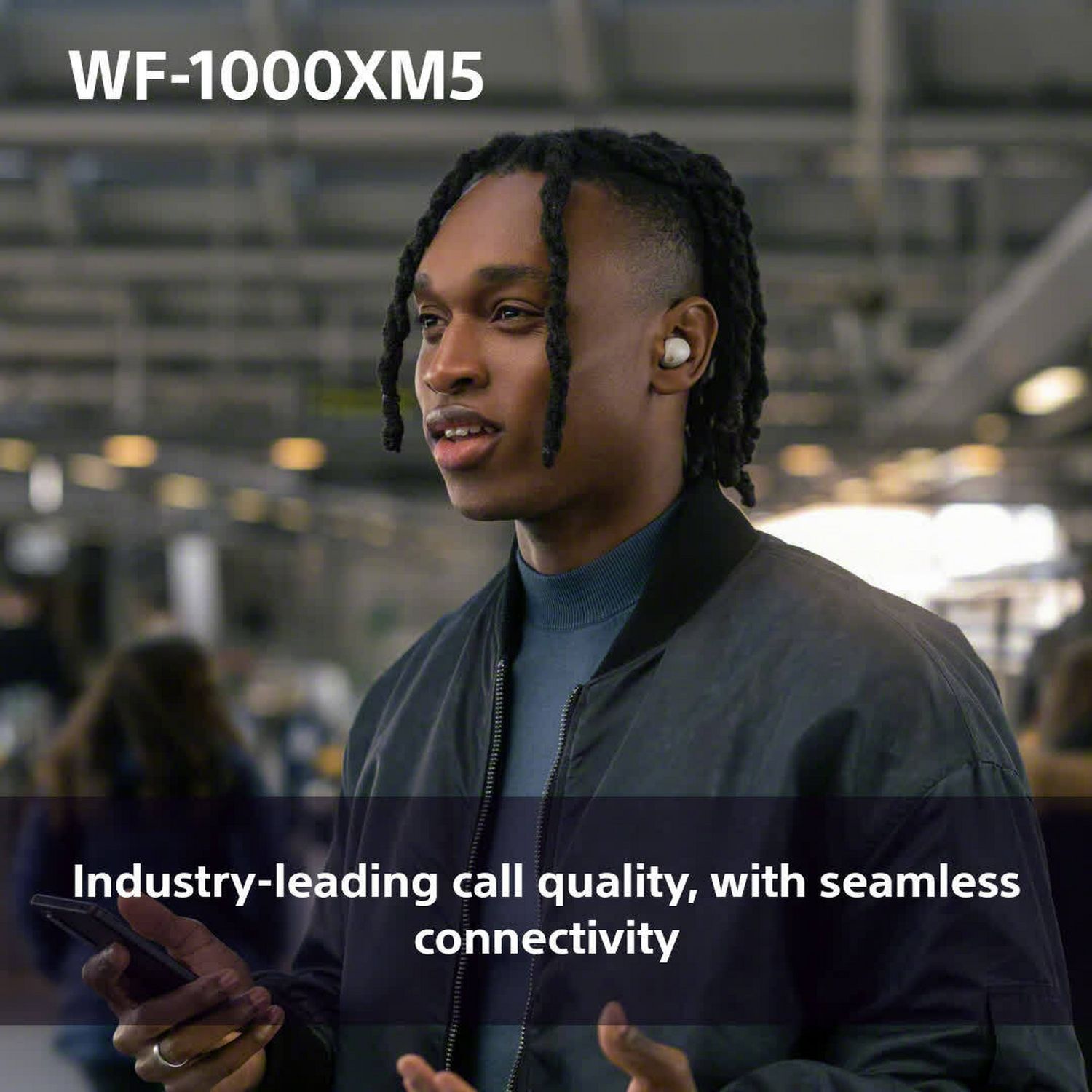 Sony WF1000XM5 true wireless earbuds in pink, imported from the UK