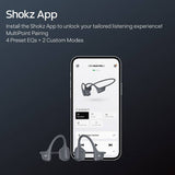 Shokz OpenRun Pro 2 wireless headphones black, UK version