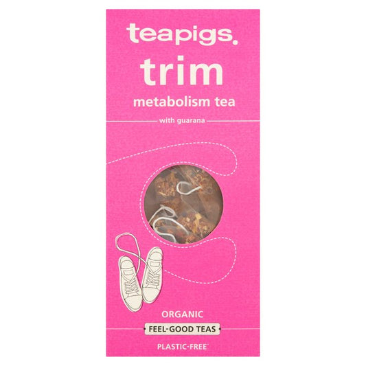 Teapigs Trim Organic Tea Bags with Guarana   15 per pack