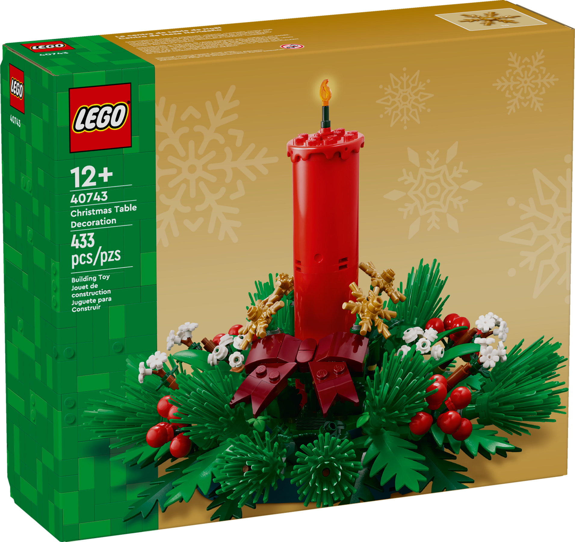 LEGO Christmas table decoration 433 pieces - British product