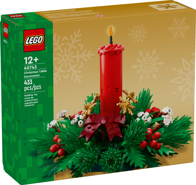 LEGO Christmas table decoration 433 pieces - British product