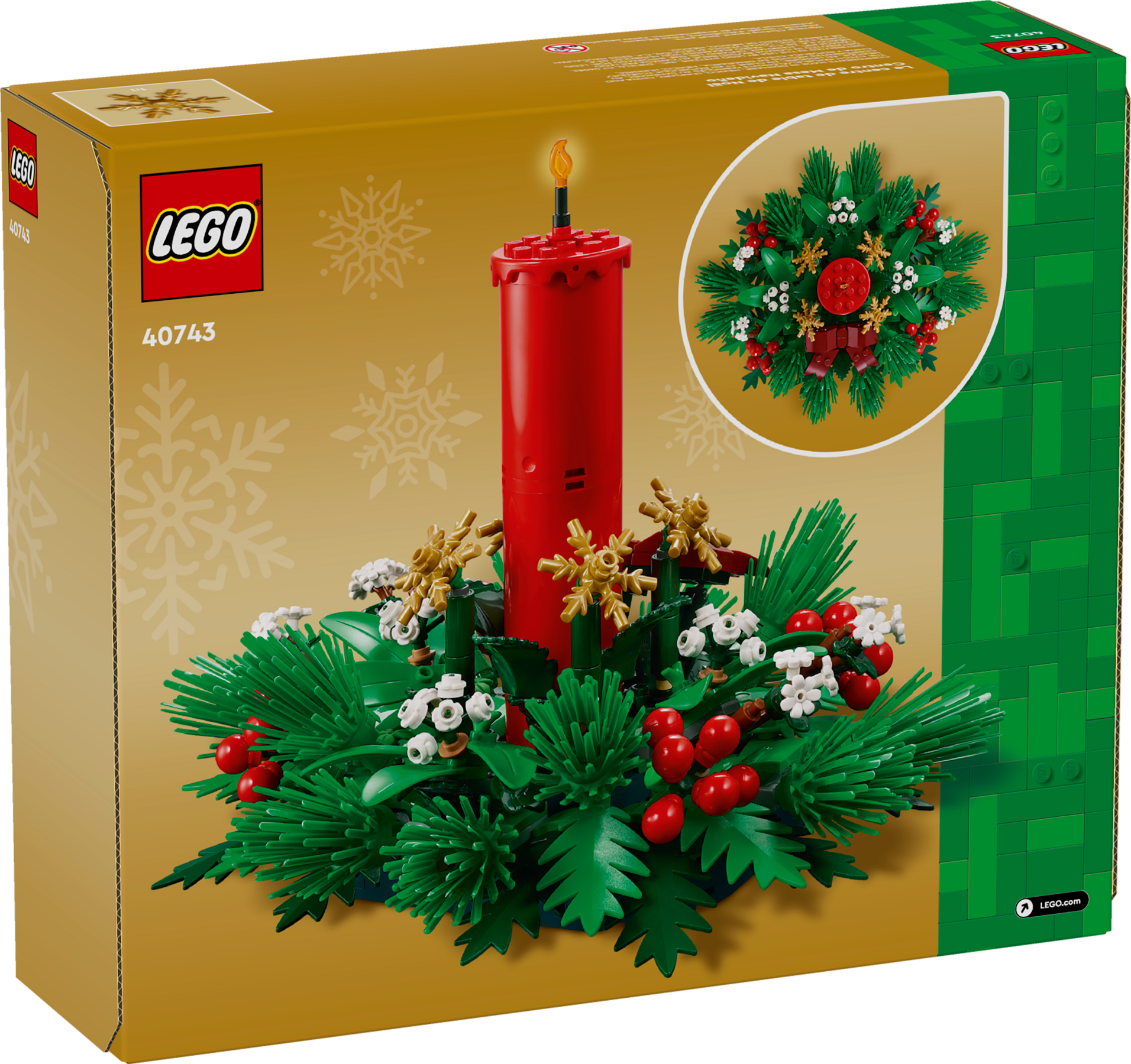 LEGO Christmas table decoration 433 pieces - British product
