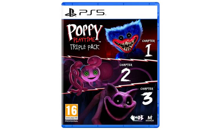 Poppy Playtime triple pack PS5 game - British product