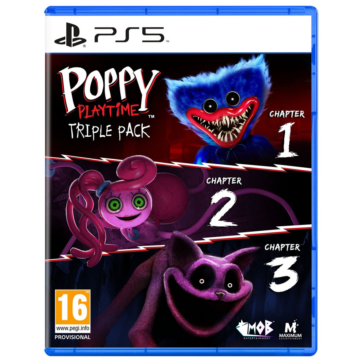 Poppy Playtime triple pack PS5 game - British product