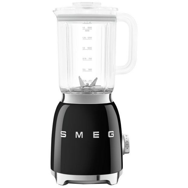 Smeg black 1.5L Tritan jug blender, UK version