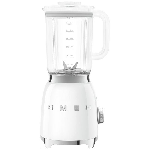 Smeg 1.5L white Tritan jug blender - British product