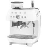 Smeg espresso coffee machine with grinder white, imported from the UK