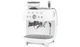 Smeg espresso coffee machine with grinder white, imported from the UK