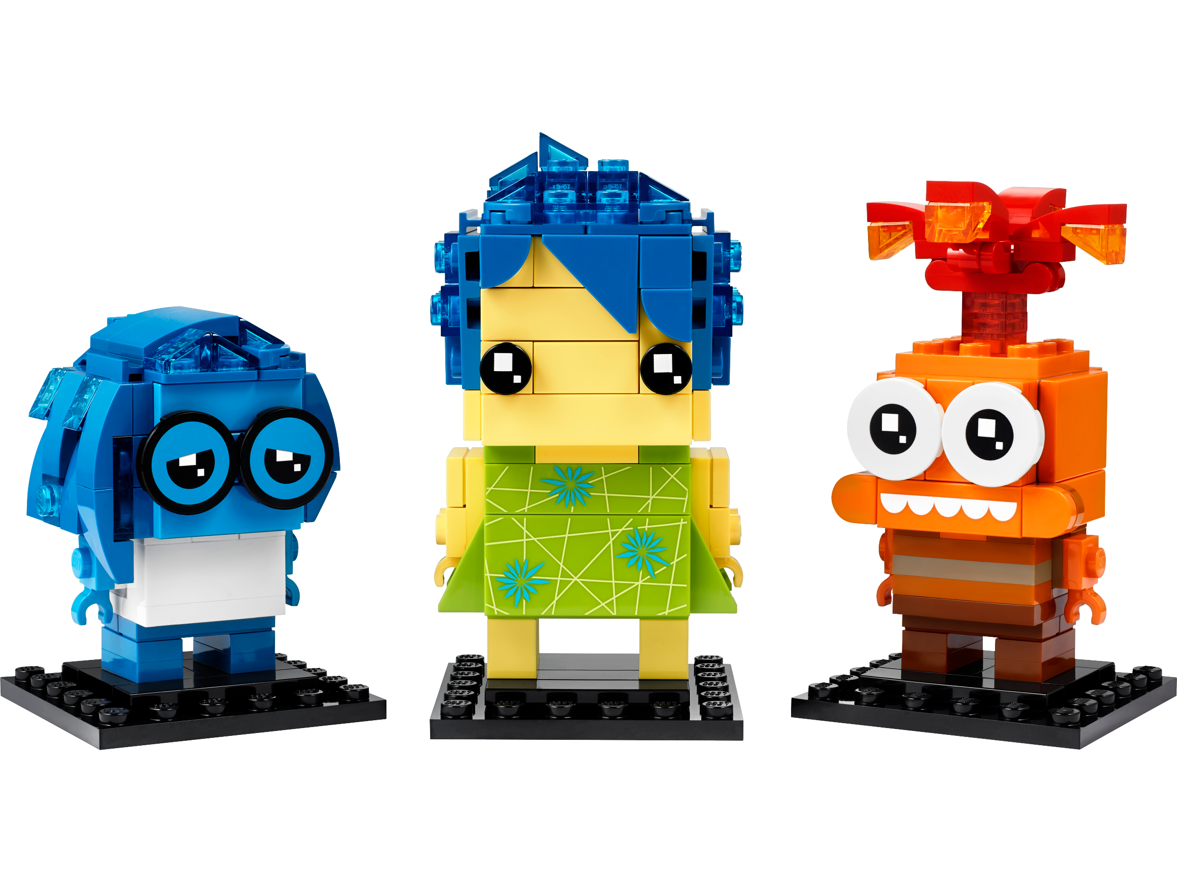 LEGO BrickHeadz Joy Sadness Anxiety 300 Pieces, UK version