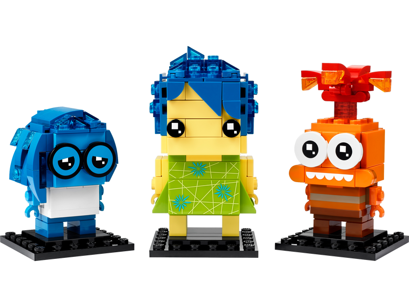 LEGO BrickHeadz Joy Sadness Anxiety 300 Pieces, UK version