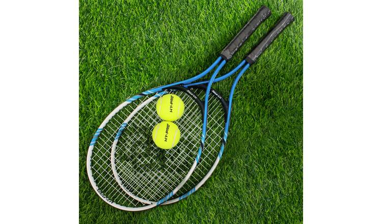 Hypro 25-inch aluminium tennis set for two players - British product