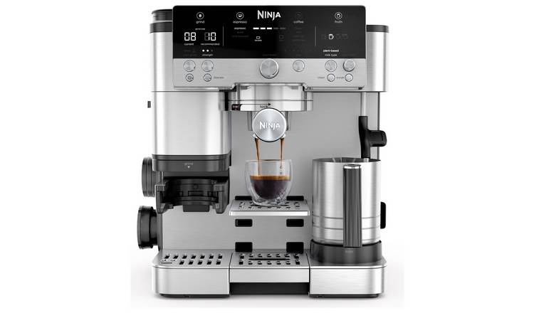 Ninja Luxe Cafe Premier espresso coffee machine, UK version