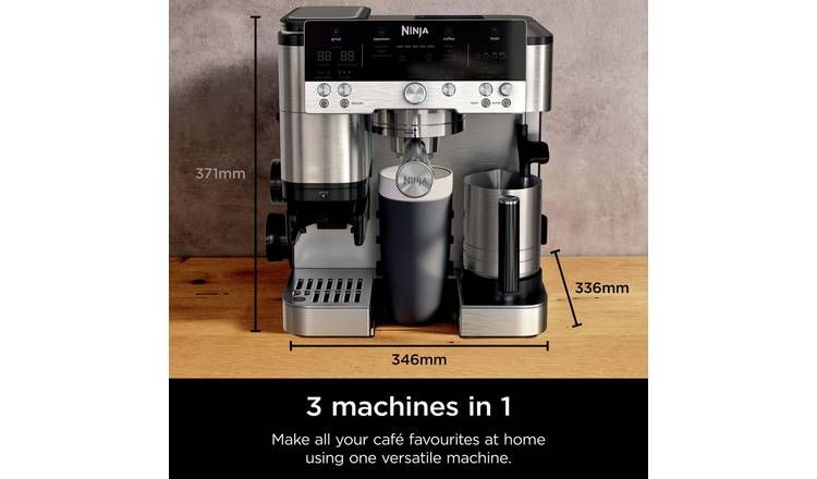 Ninja ES601UK Luxe Cafe Premier Espresso Coffee Machine GOODS Argos