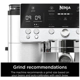 Ninja Luxe Cafe Premier espresso coffee machine, UK version