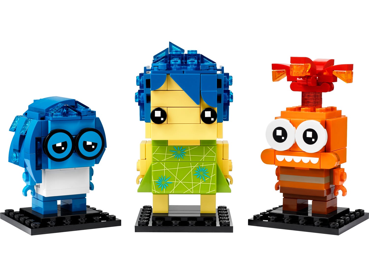 LEGO BrickHeadz Joy Sadness Anxiety 300 Pieces, UK version