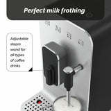 Smeg Bean to Cup Coffee Machine BCC12BLMUK, UK version